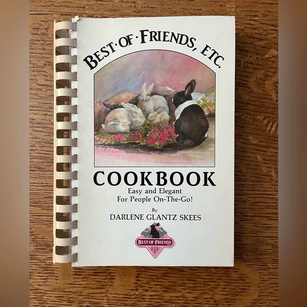 Vintage Best of Friends, Etc., Signed Cookbook